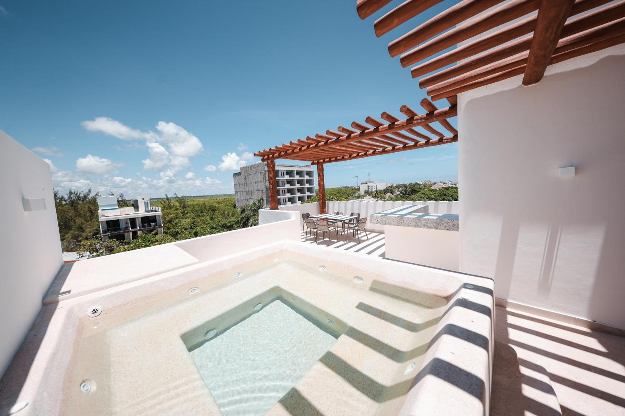 Porto Blu Apartment Puerto Morelos Exterior foto